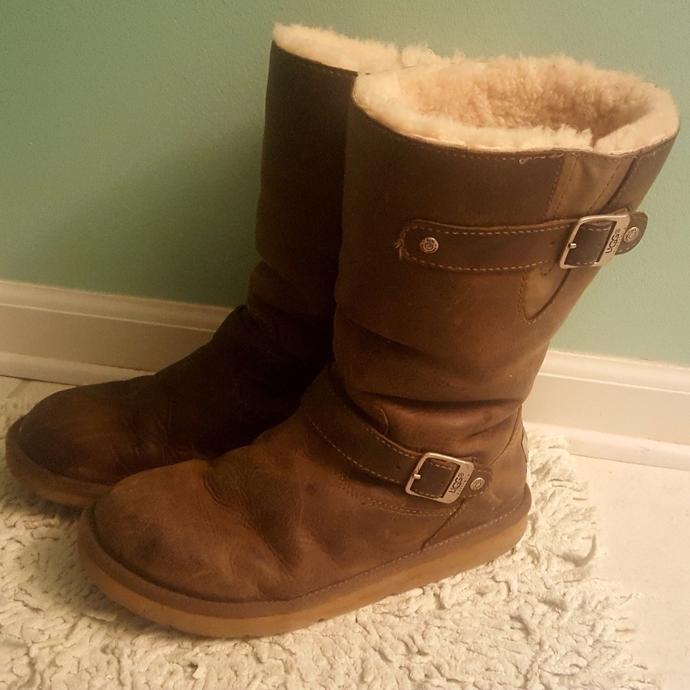 Leather Ugg Boots